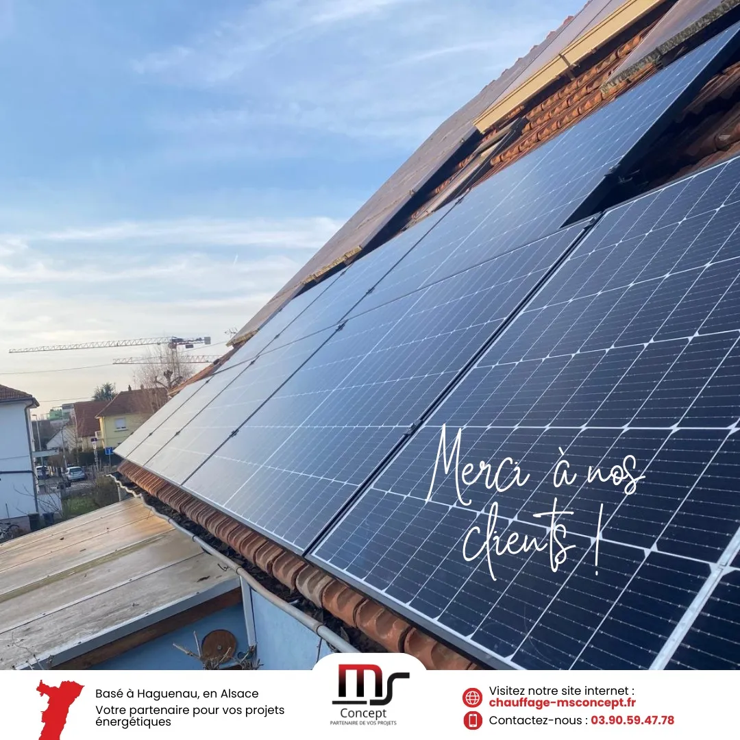 Réalisation panneaux solaires