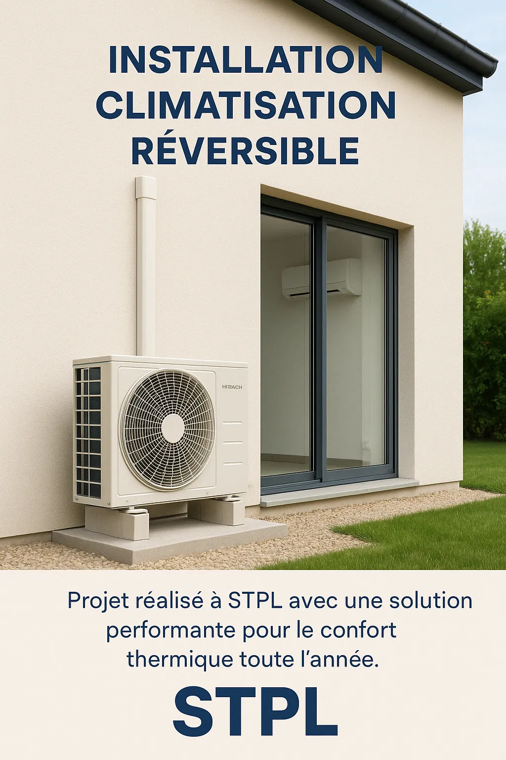 Installation climatisation réversible STPL